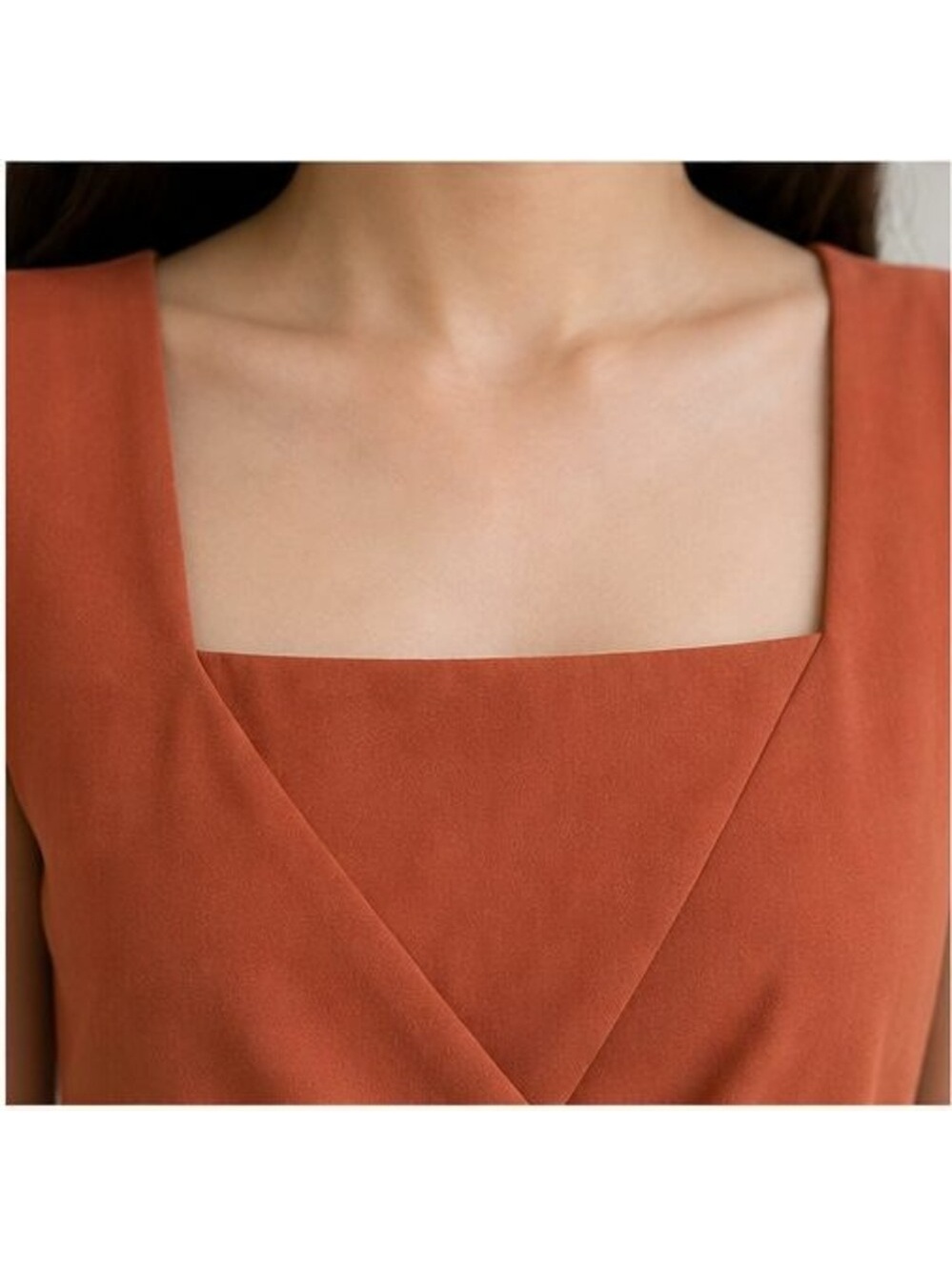 Rust Smocked Top - Picture 4 of 6